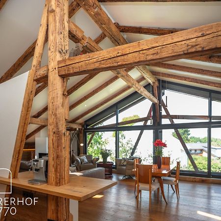 5 Sterne Penthouse-Loft Gut Stohrerhof Bis 4 Personen Dießen am Ammersee Esterno foto