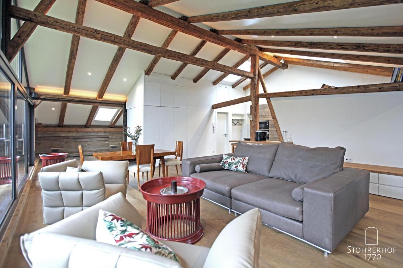 5 Sterne Penthouse-Loft Gut Stohrerhof Bis 4 Personen Dießen am Ammersee Esterno foto