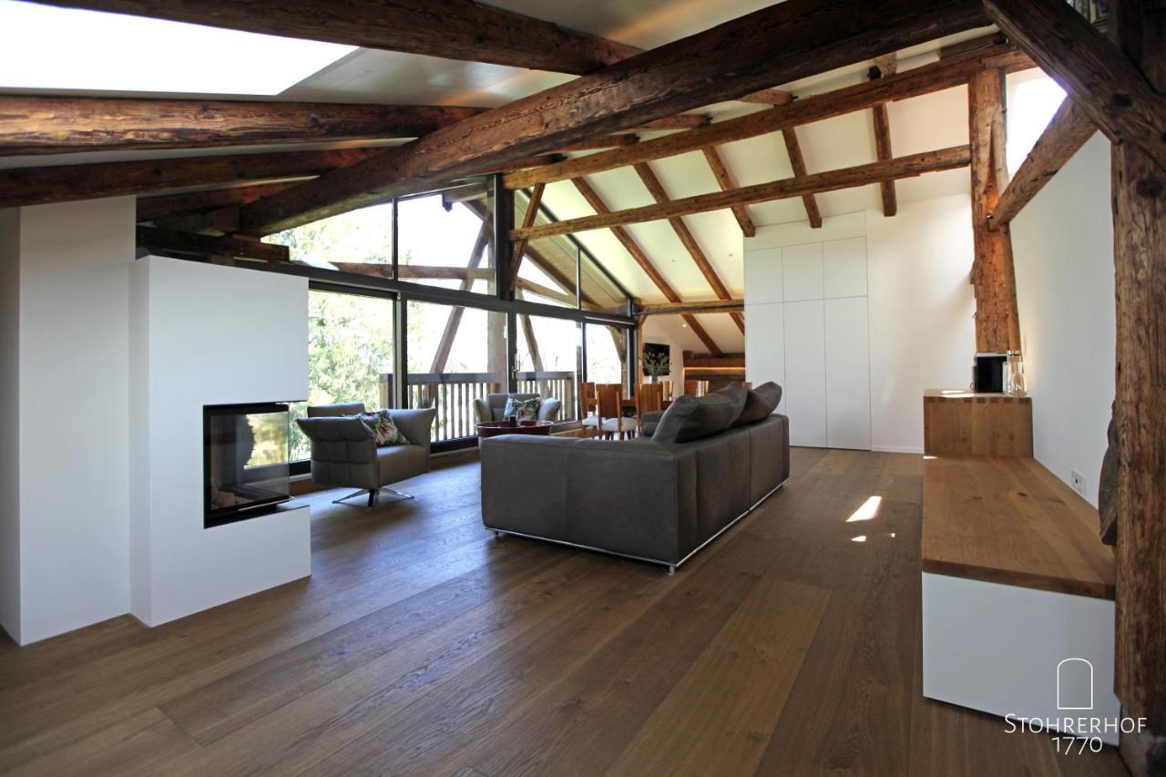 5 Sterne Penthouse-Loft Gut Stohrerhof Bis 4 Personen Dießen am Ammersee Esterno foto