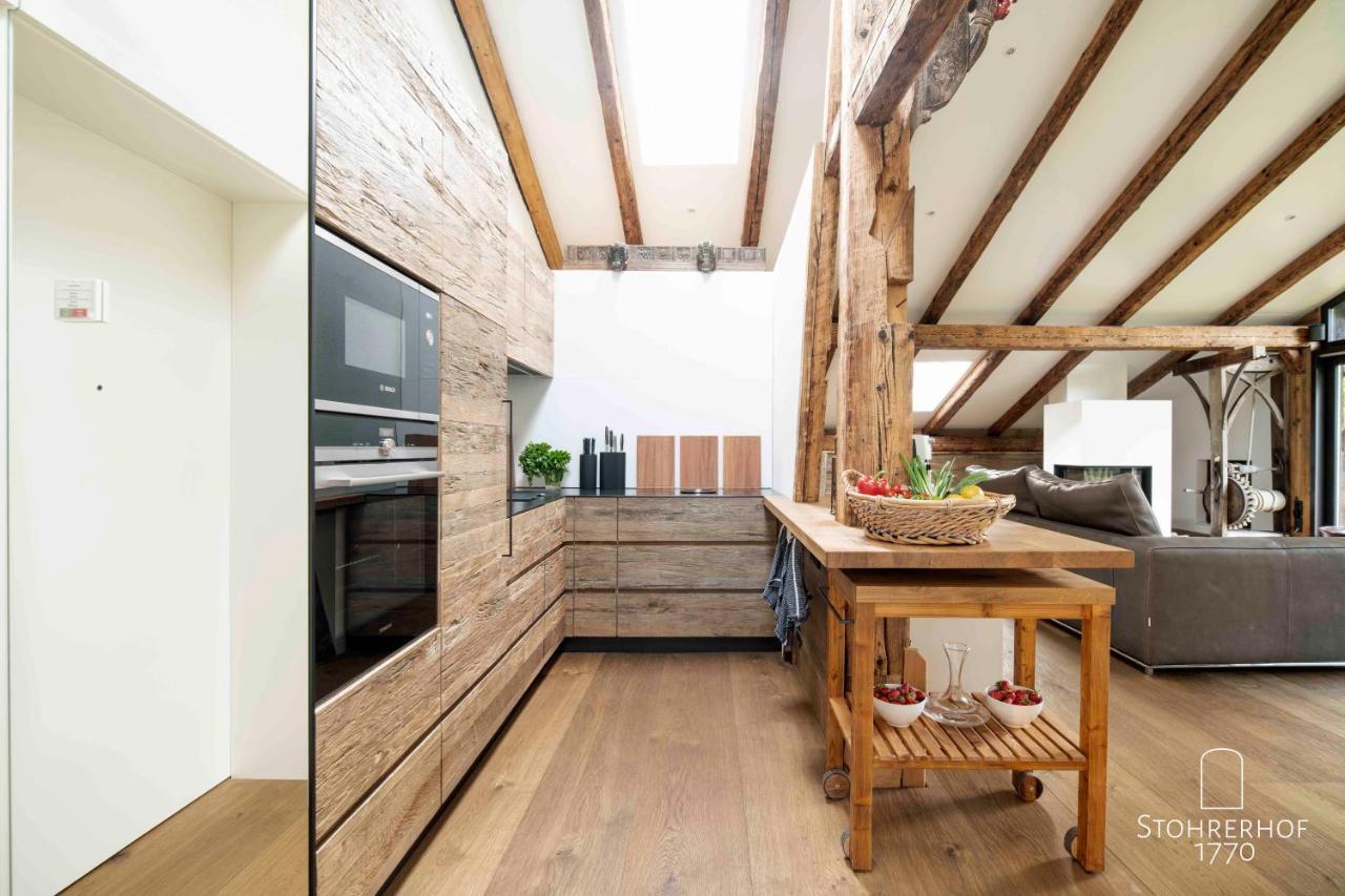 5 Sterne Penthouse-Loft Gut Stohrerhof Bis 4 Personen Dießen am Ammersee Esterno foto