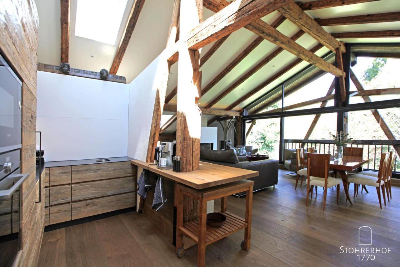 5 Sterne Penthouse-Loft Gut Stohrerhof Bis 4 Personen Dießen am Ammersee Esterno foto